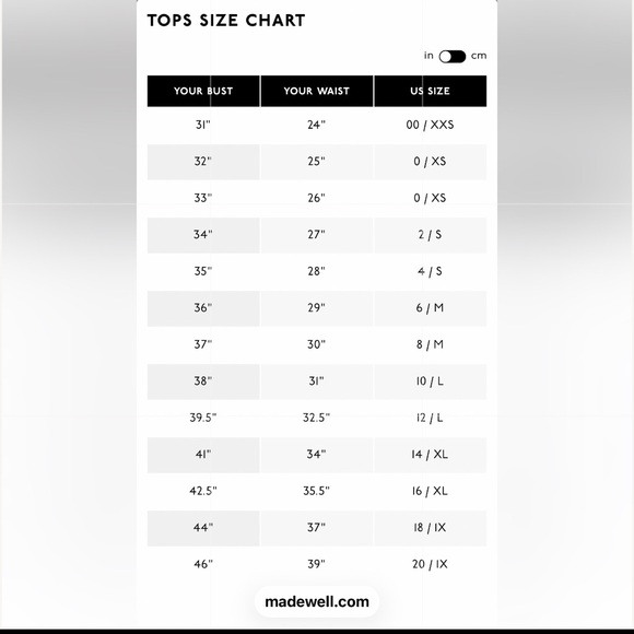 NEW MADEWELL Re)generative Cotton Ribbed Crewneck Tee Eyelet White Size Small - Picture 7 of 7